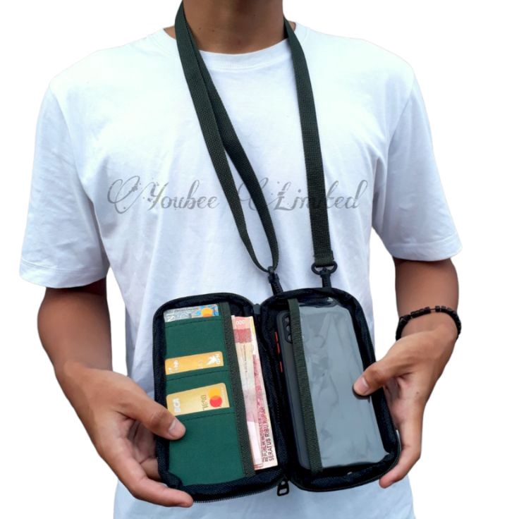 Harga Maxx4X8j Tas selempang mini leher gantung hanging wallet kartu hp