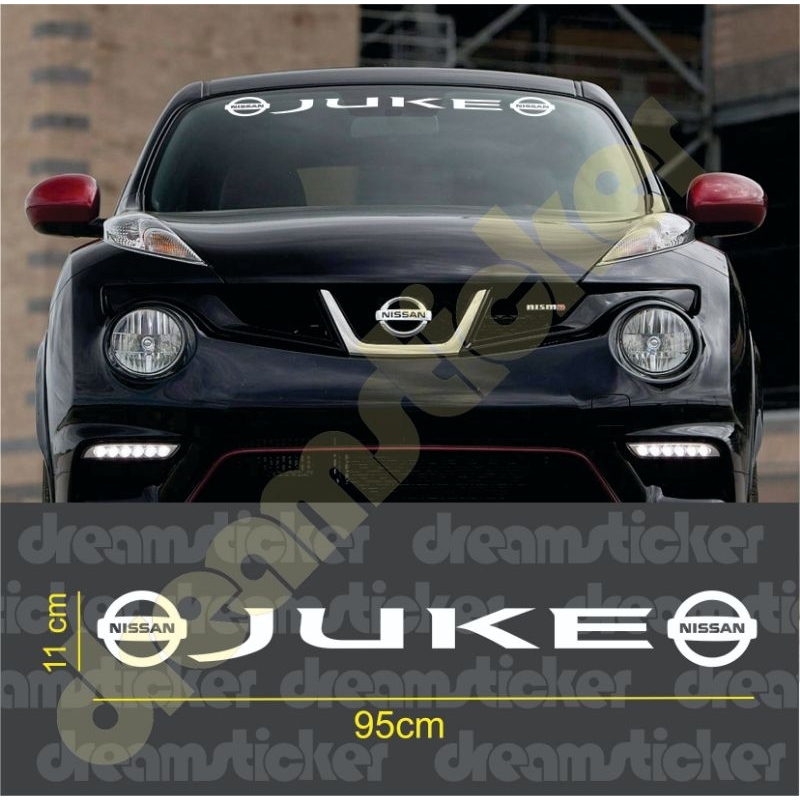 Cutting Sticker Kaca Depan Mobil Nissan Juke Windshield Stiker