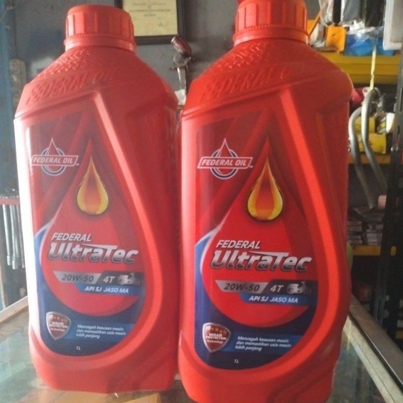 oli federal ultratec 1liter original (dijamin asli)