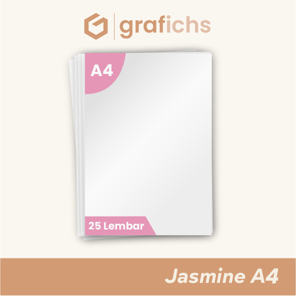

Jasmine Paper Putih A4 [25 pcs] by Grafichs