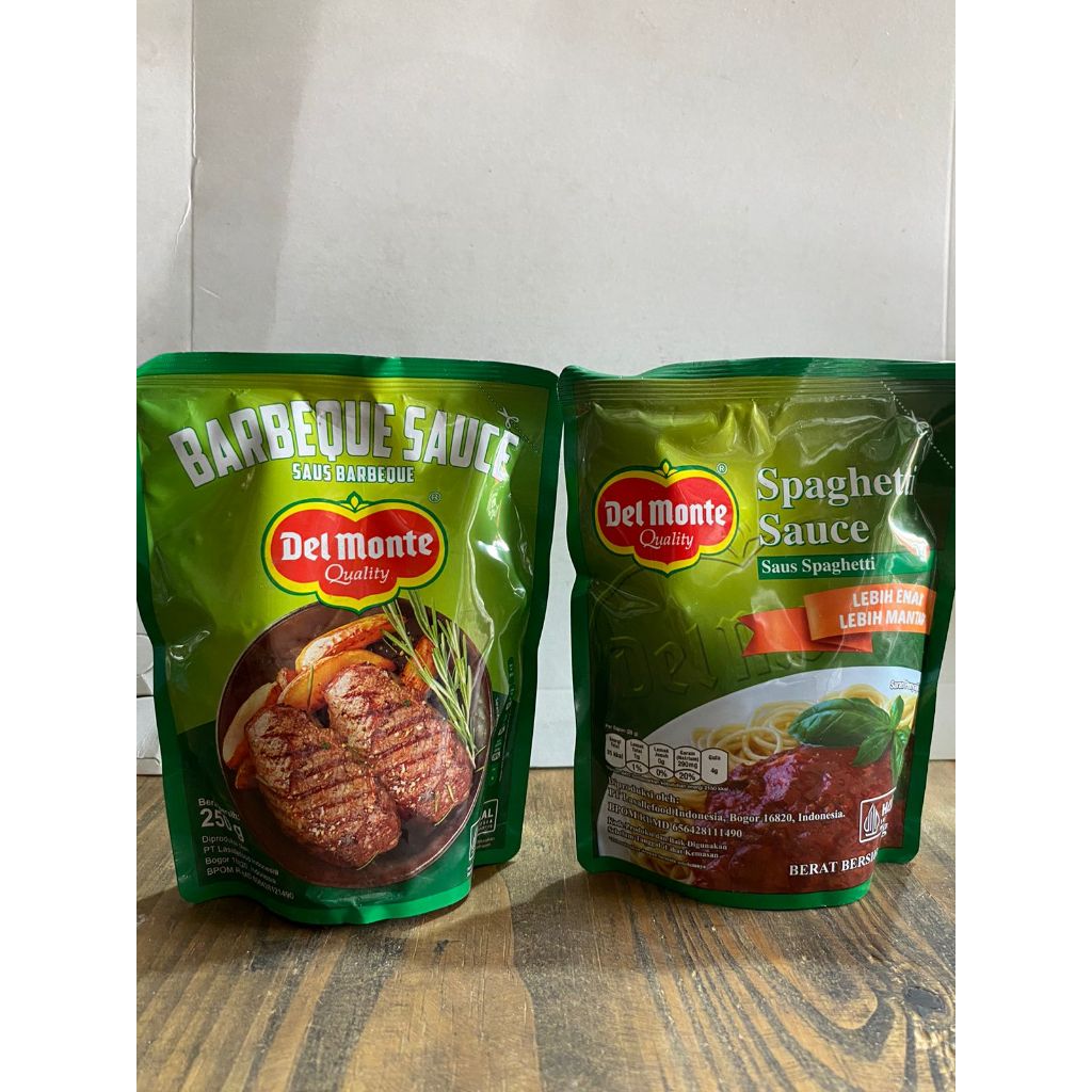 

Delmonte Spaghetti Sauce, Barbeque Sauce 250gr