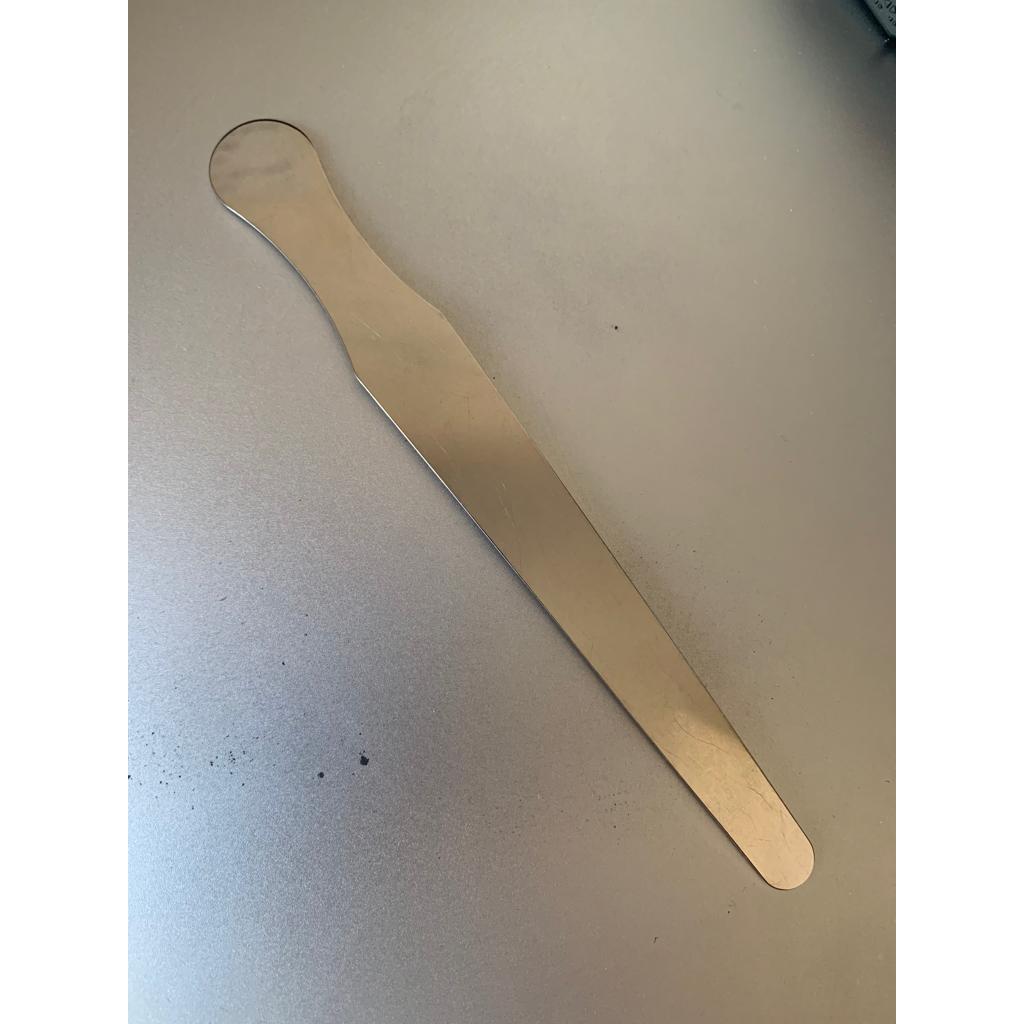 spatel lidah stainless / tongue spatel/ SPATULA LIDAH STAINLESS STEEL