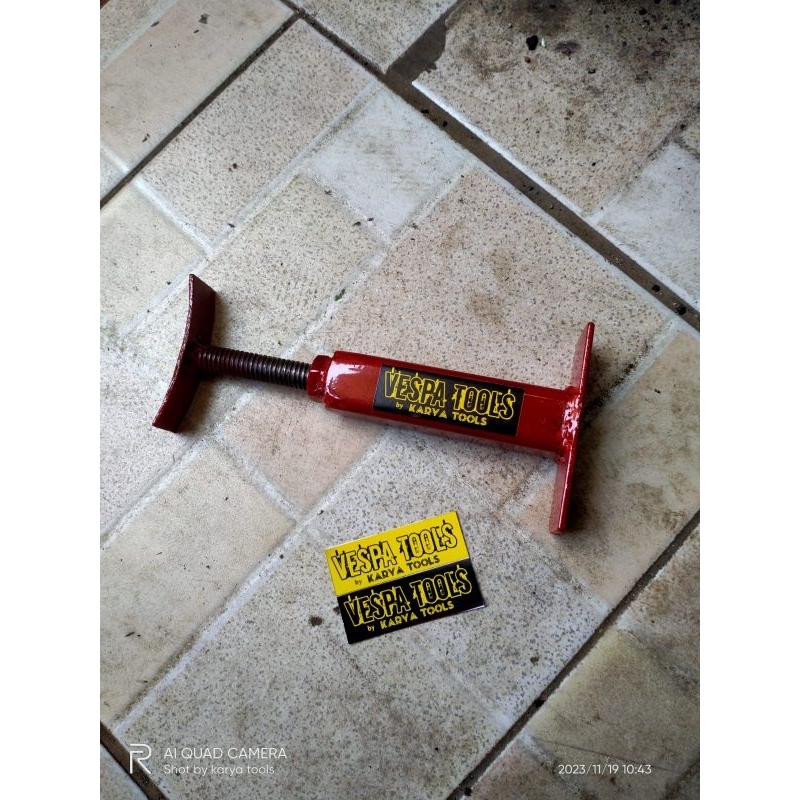 Dongkrak Minni Vespa Stand Penyanggah Mesin Vespa Dongkrak Mesin Vespa