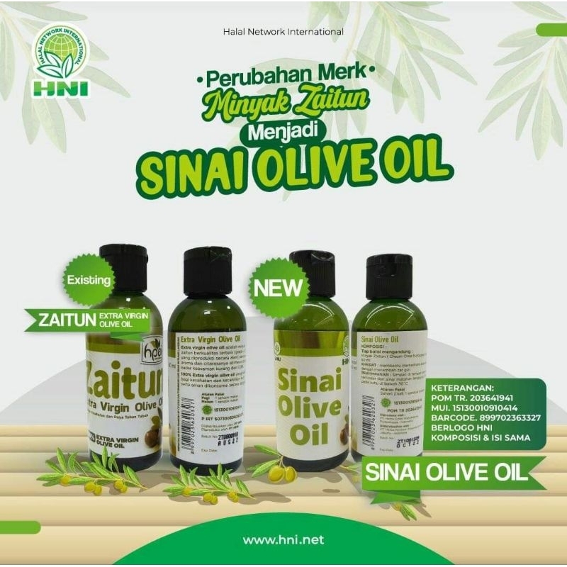 

Minyak Zaitun SINAI OLIVE OIL