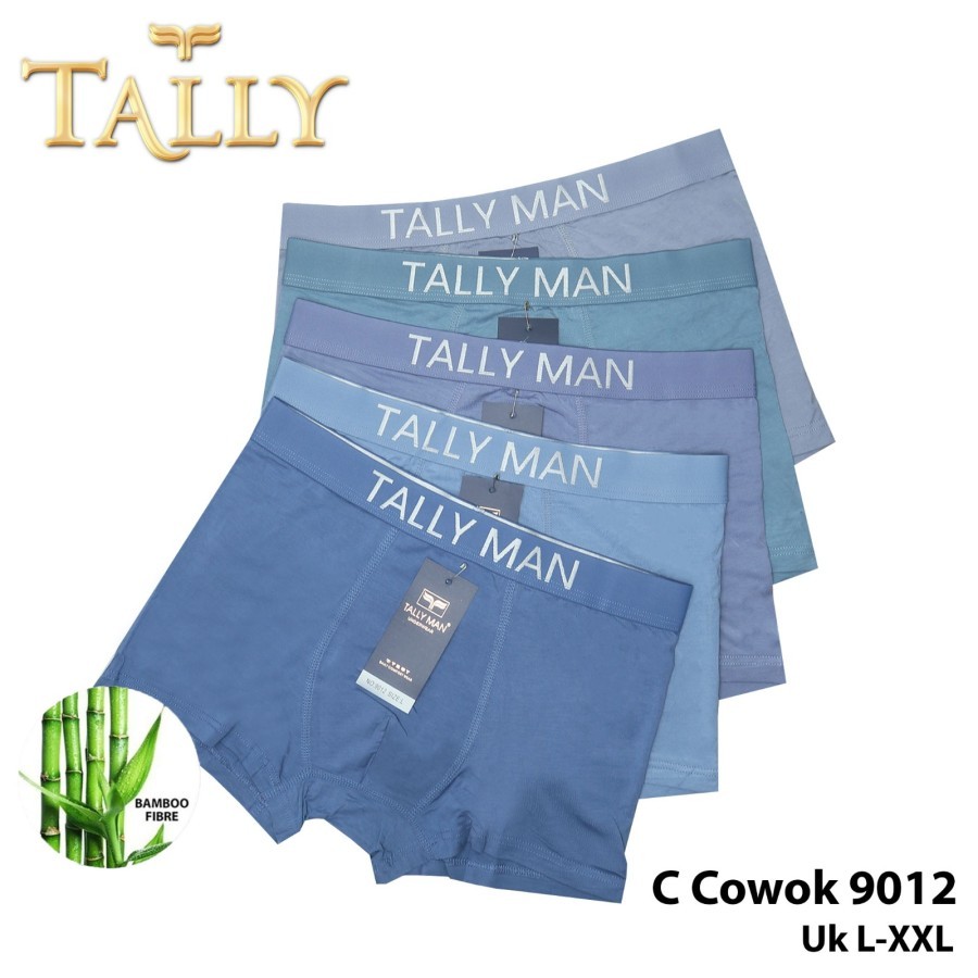Celana Boxer TALLY Pria/Cowo Katun Fit to L - XXL CD 9012