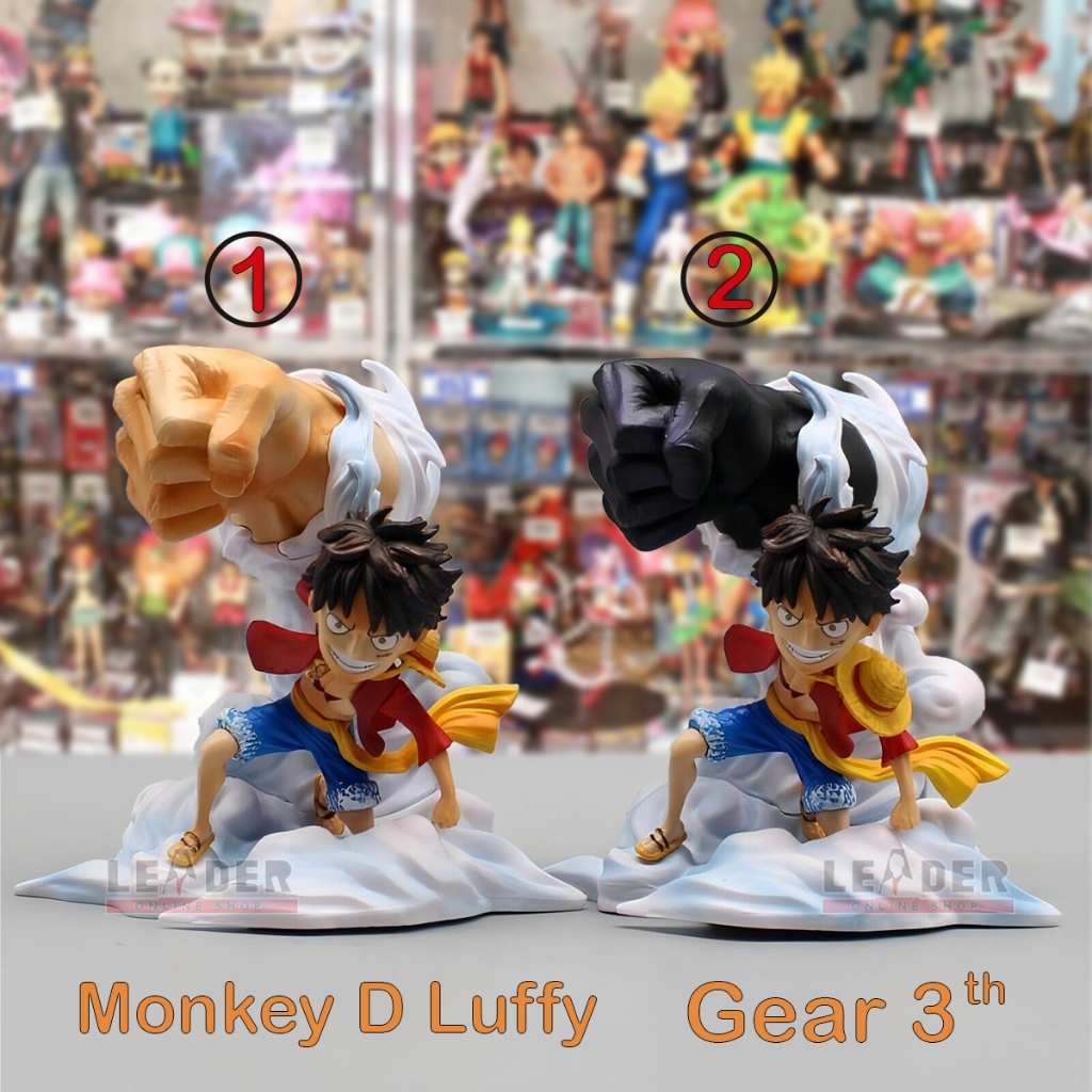 PAJANGAN ACTION FIGURE MONKEY D LUFFY GEAR 3 BIG FIST 2 STYLE 10 cm ONE PIECE