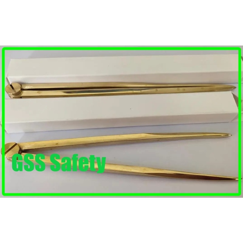 

Jangka Semat Navigasi Kapal 7.5 inch - Brass Chart Divider IMPA371013