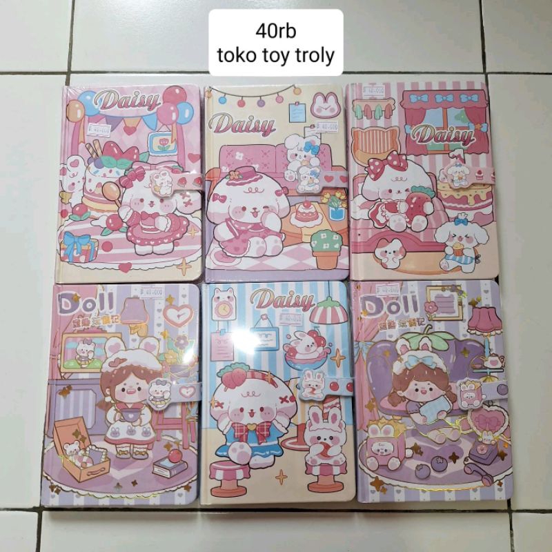 

Diary Notebook Hard Cover Lucu