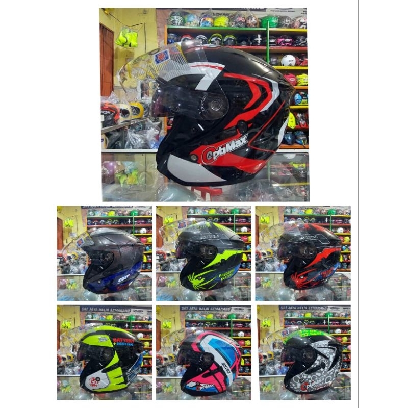 HELM G2 OPTIMAX MOTIF ORIGINAL PRODUK