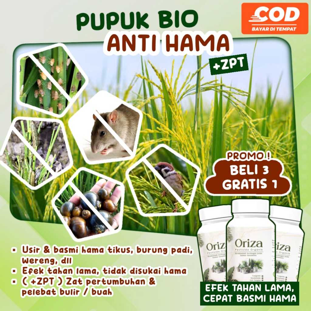 ALFAGREEN - Oriza Pupuk Pestisida Fungisida Insektisida Organik Pembasmi Hama|𝗣𝗲𝘀𝘁𝗶𝘀𝗶𝗱𝗮 𝗡𝗮𝗯𝗮𝘁𝗶 𝗢𝗿𝗴𝗮𝗻