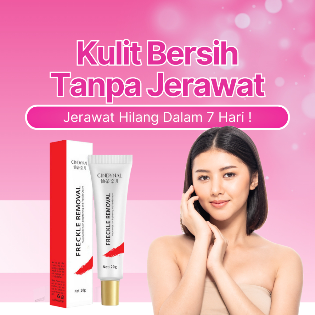 Cindynal Cream Penghilang Jerawat Dan Flek Hitam Membandel Bekas Jerawat BPOM Niacinamide Skin White