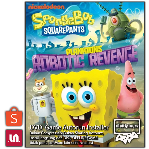 SpongeBob SquarePants Plankton's Robotic Revenge - PC DVD Game