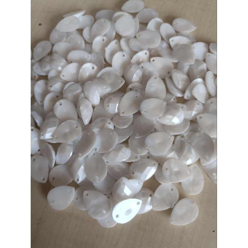 100pcs@10x14ML DIAMOND TETES DOP PUTIH