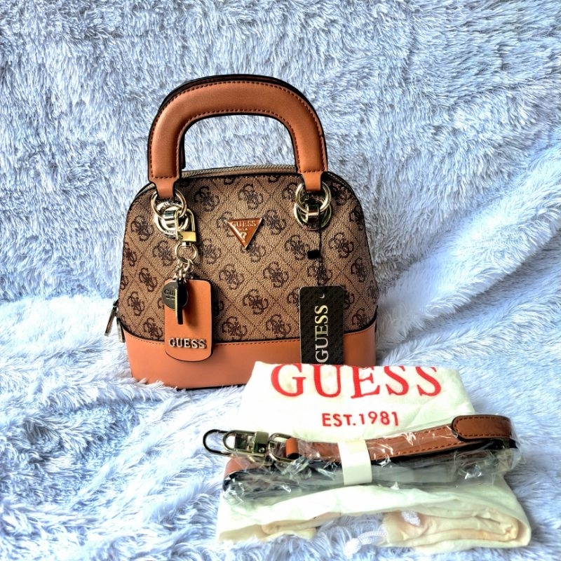 tas handbag selempang guess alma original pabrik fo