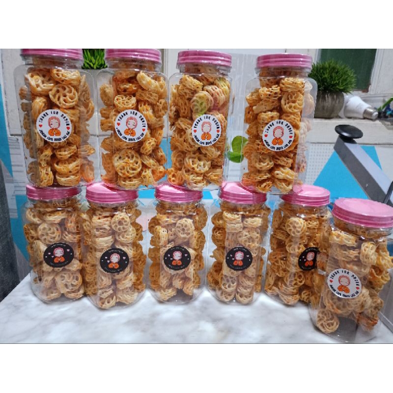 

seblak kering bantat Rafael kemasan toples