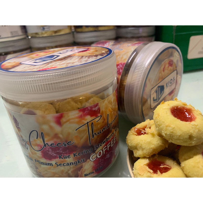 

Kuker chesee Thumbrint // Cookies Chesee Thumbrint 400 ml By. YL laris Manis