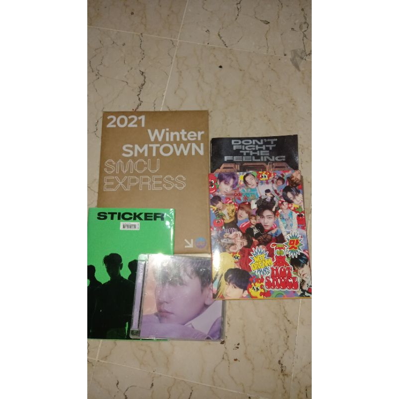 ALBUM ONLY || EXO, BAEKHYUN, AESPA, NCT127, NCT DREAM