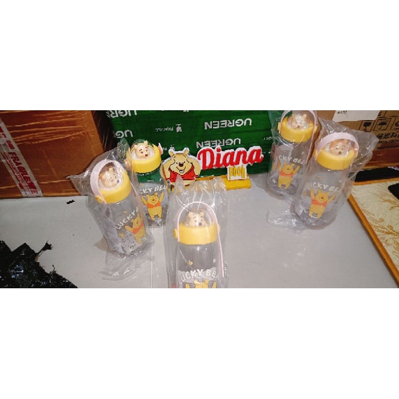 botol Winnie the Pooh x miniso
