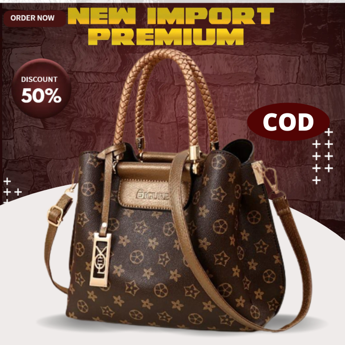 Tas wanita import branded mewah buat pesta kondangan pengajian arisan kerja kantoran cantik elegan k