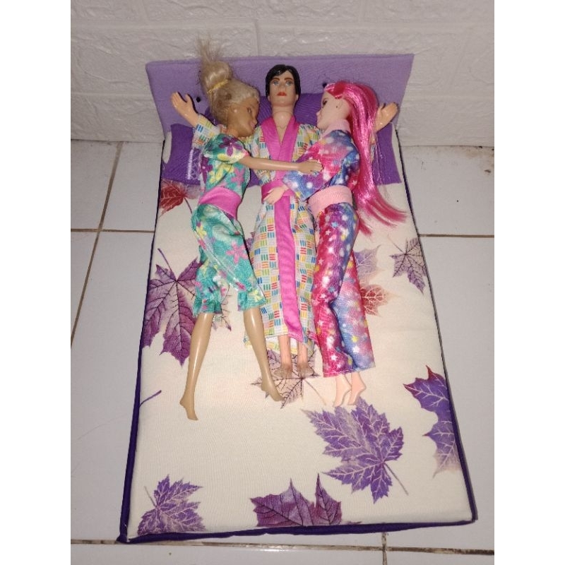 Spring bed Barbi Tempat Tidur Barbi Kasur Barbi Spring bed Jumbo Kasur Jumbo Tempat Tidur Besar Barb