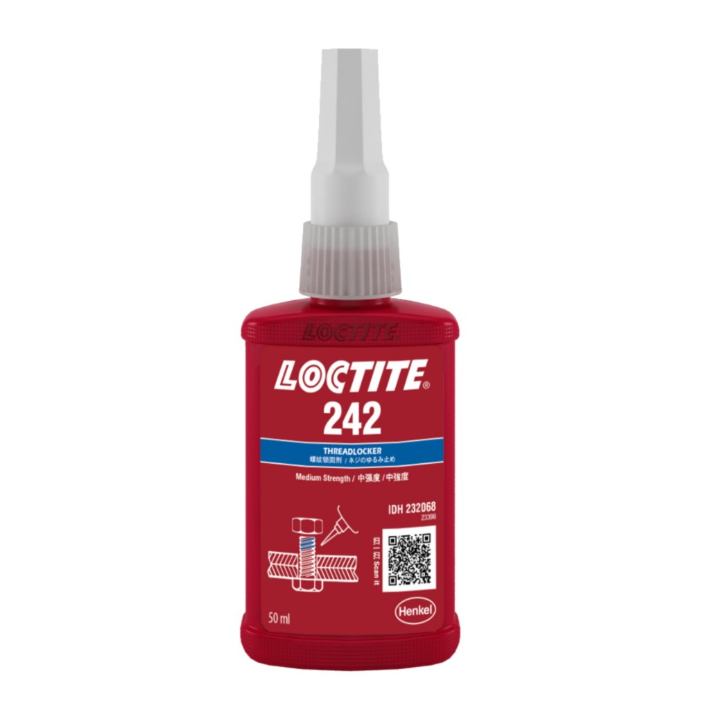 

LOCTITE 242 LEM BAUT THREADLOACKER MEDIUM STRENGHT LOCTITE242 50ML