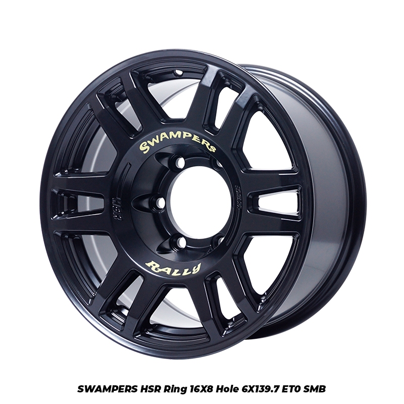 Velg Mobil Ring 16 Hsr Swampers, Buat Hilux, Strada, Fortuner, Everest, Blazer