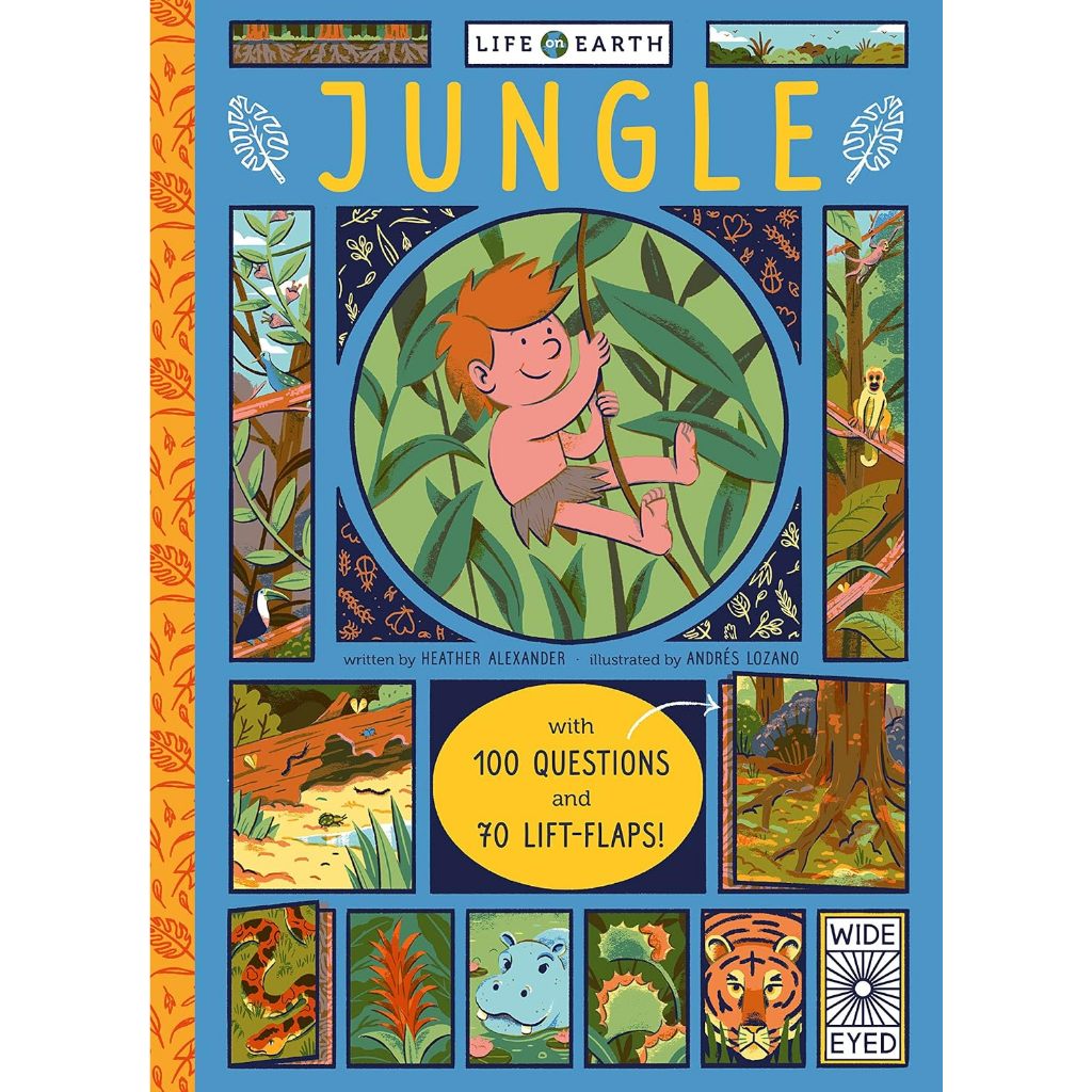 Life on Earth: Jungle: With 100 Questions and 70 Lift-flaps