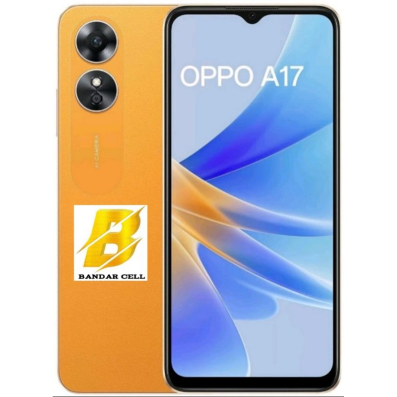 Hp oppo a17 6/128GB 50mp smartphone yellow