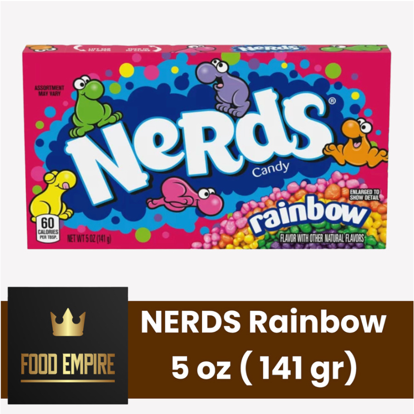 

NERDS Rainbow Candy 5 oz | Permen Aneka Rasa Buah 141 gram