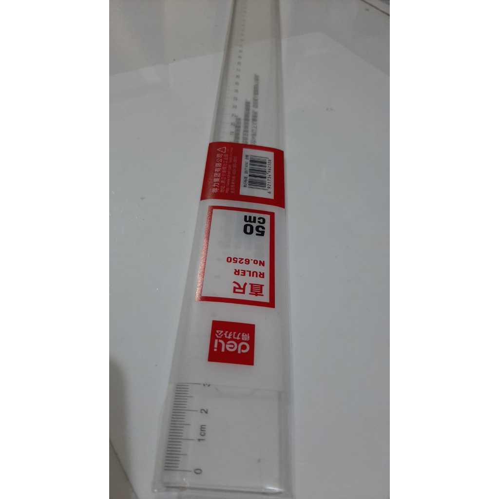 

Penggaris/ruler ukuran 50 cm-deli ruler no 6250