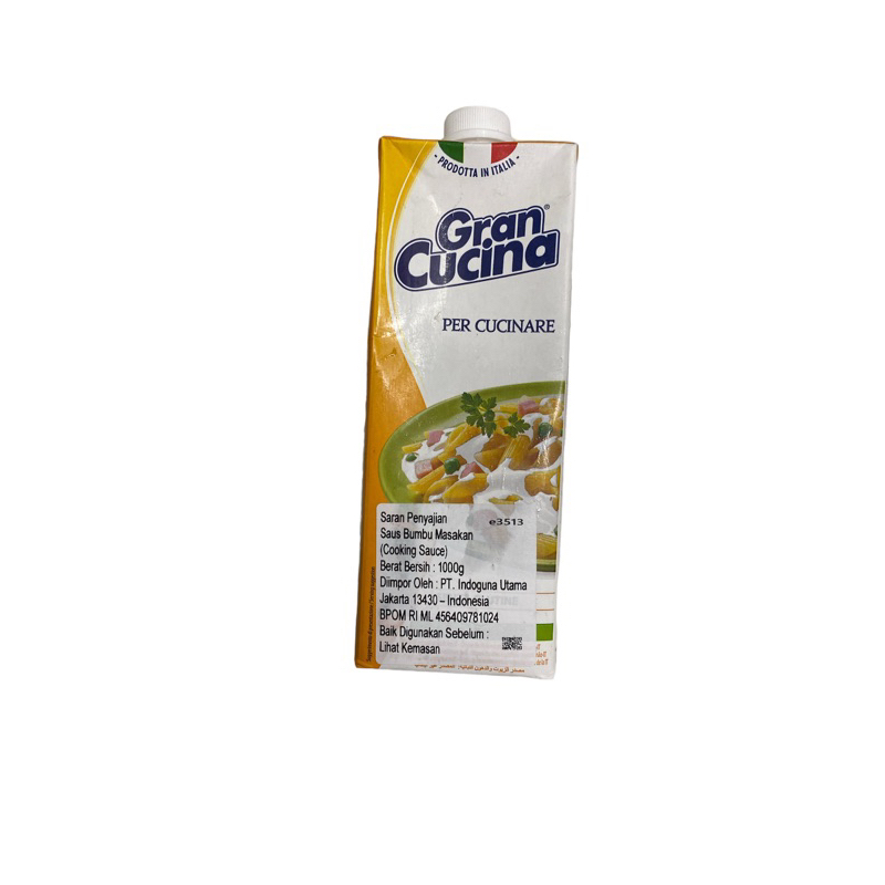 

GRAN GUCINA COOKING CREAM 1L