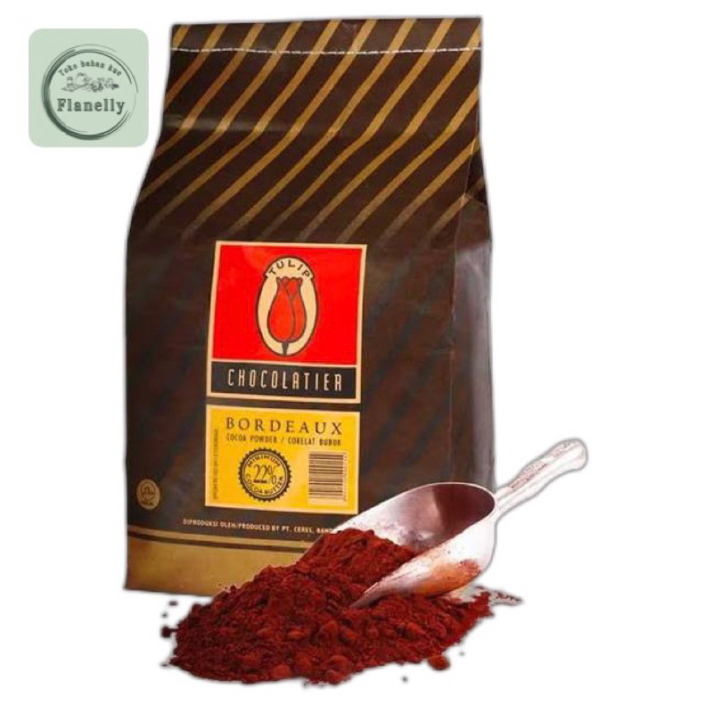 

Cocoa powder tulip bordeaux (repack 250gr)