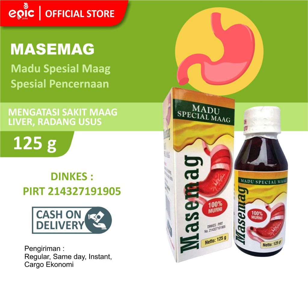 

Epicpicks Madu Masemag 125 gr