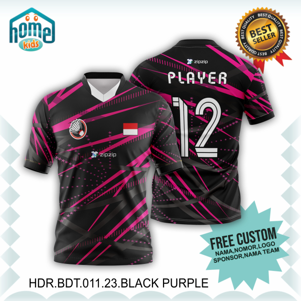 Baju Jersey Kaos Badminton V nek BM003 Kaos Jersey Dewasa Premium Size Jumbo