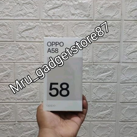 Oppo a58 ram 6/128 garansi resmi