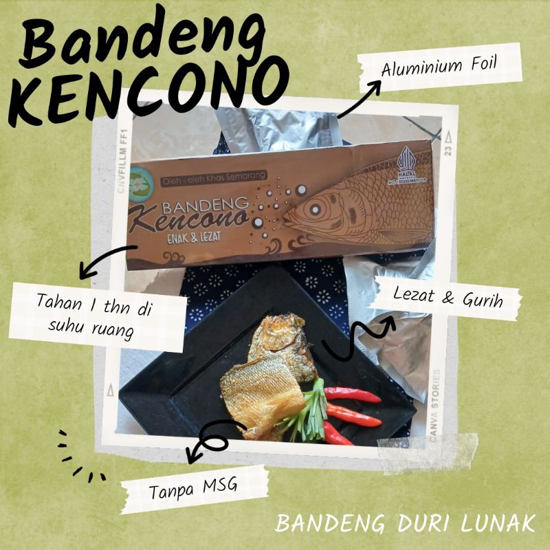 

Bandeng Presto Merk Kencono 350gr Retort