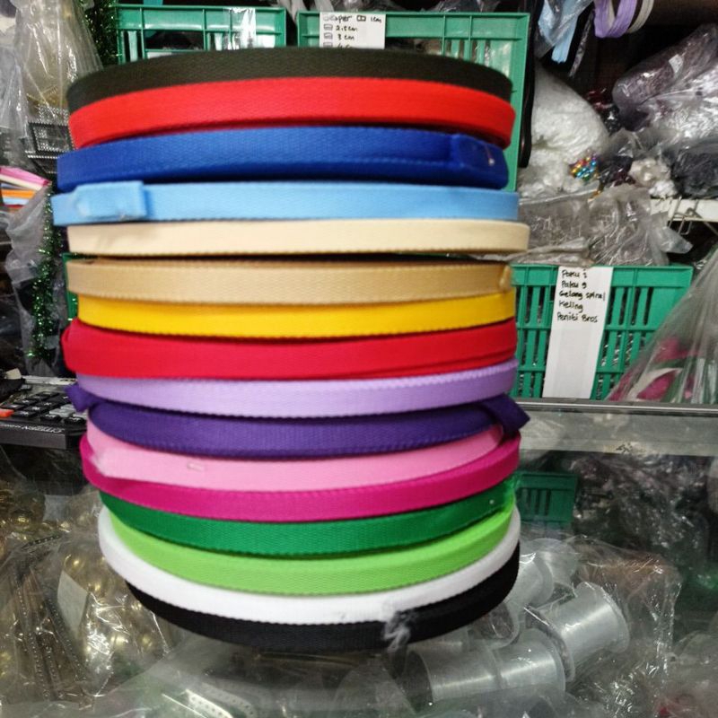 tali webbing 1cm rol