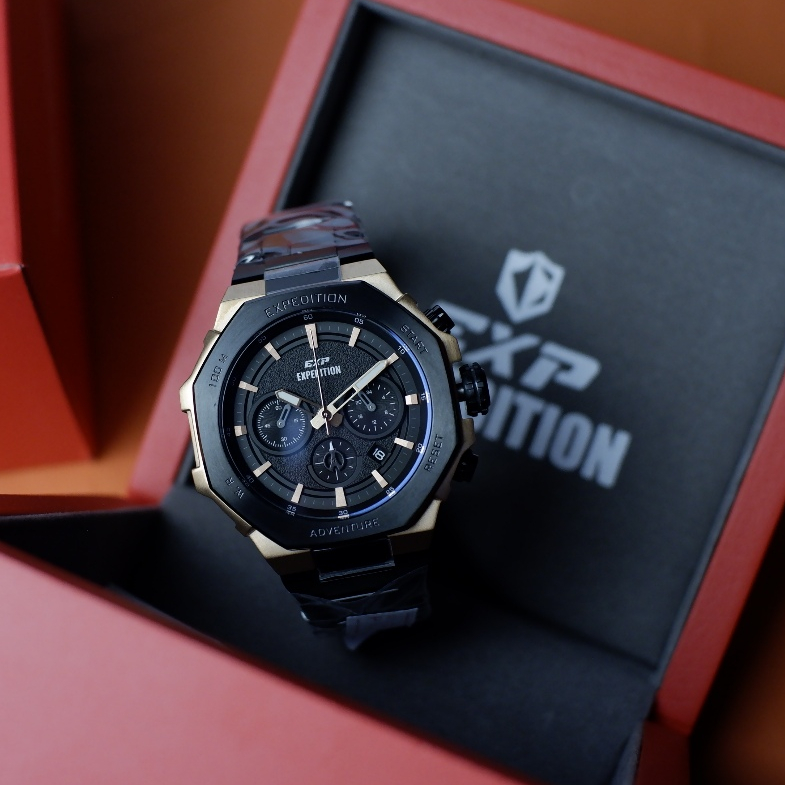 Jam Tangan Expedition E6816M  Stainless Original