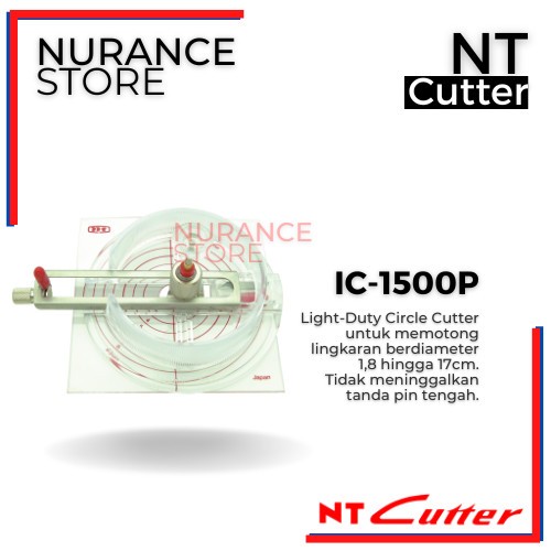 

NT CUTTER IC-1500P CIRCLE CUTTER ORIGINAL JAPAN