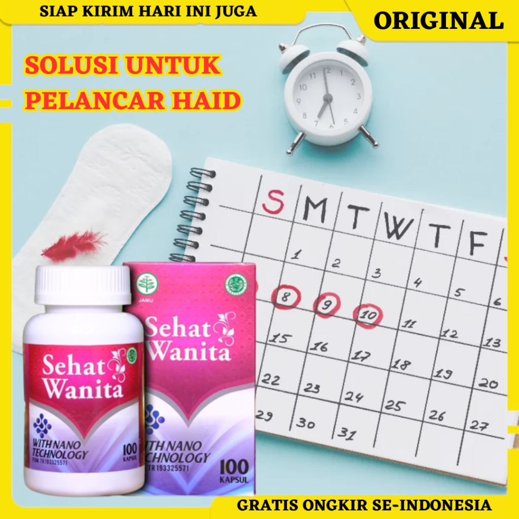 Sehat Wanita, Obat Pelancar Haid, Obat Telat Datang Bulan, Obat Melancarkan Haid, Obat Telat Menstru