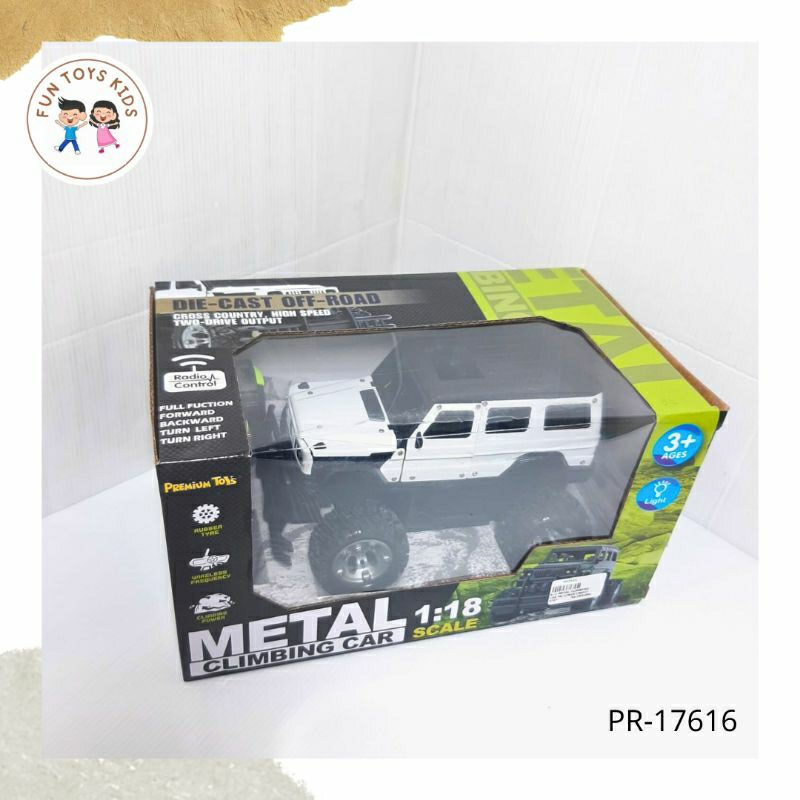 PR-17616 Mainan Mobil Metal CLIMBING CAR 1:18 Mainan Rc , Batrai Cas