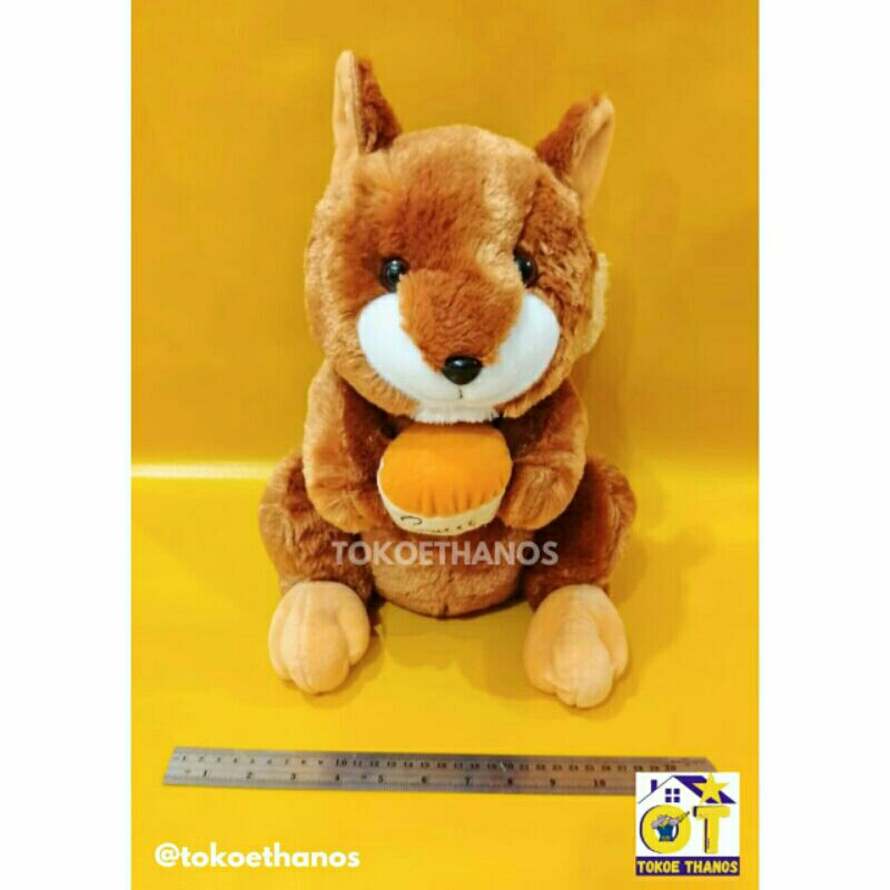 Boneka Tupai Rasfur murah meriah