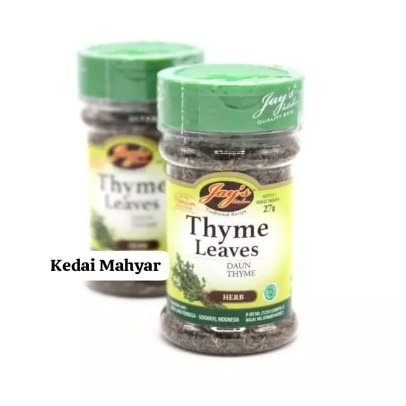 

Jay's Thyme Leaves 27gr