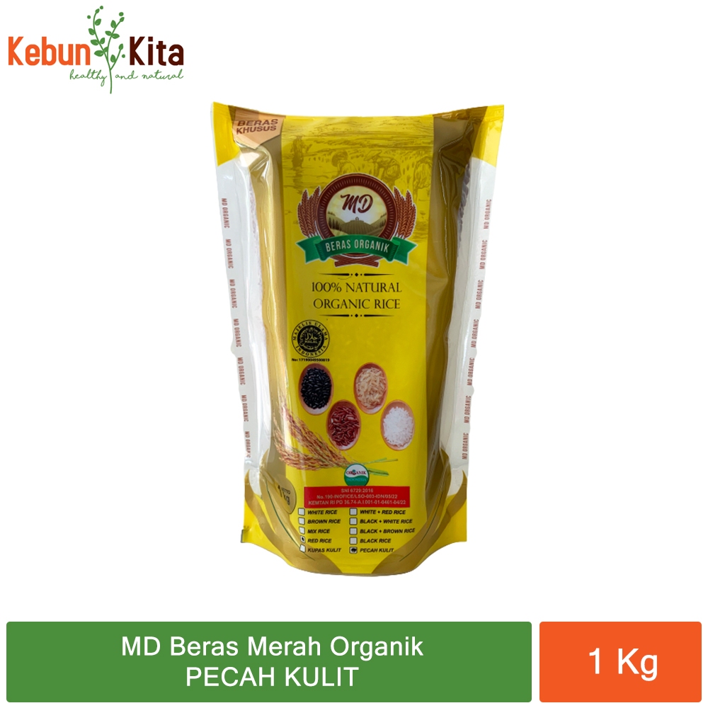 

MD Organic Red Rice - Beras Merah Organik 1 Kg