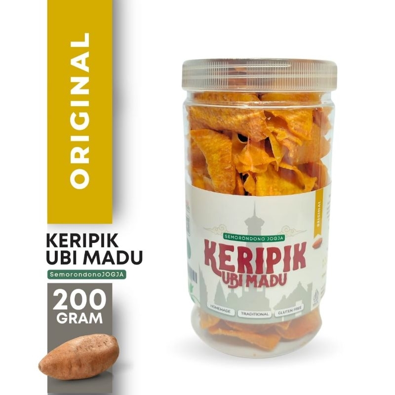 

Keripik Ubi Madu Original 200gr SemorondonoJOGJA