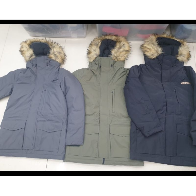 Jaket Parka Kroost Hoodie Fur Korea Winter Musim Dingin