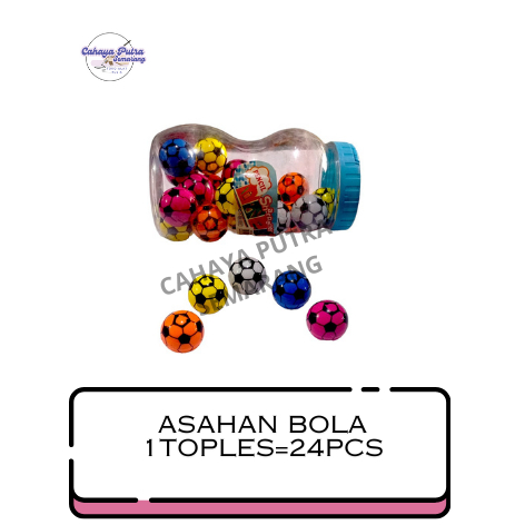 

ASAHAN TOPLES BOLA ISI 24 PCS