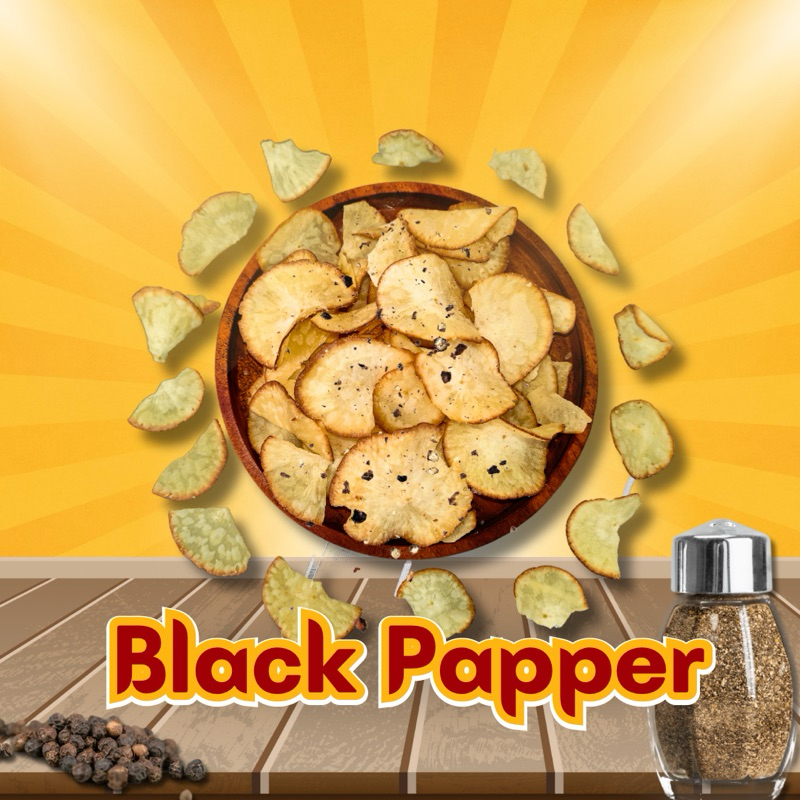 

Keripik rasa Black Papper