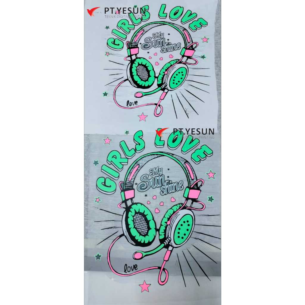 

Pet Film DTF 60cm Hot Peel Atas Bawah Doff (Double Doff)