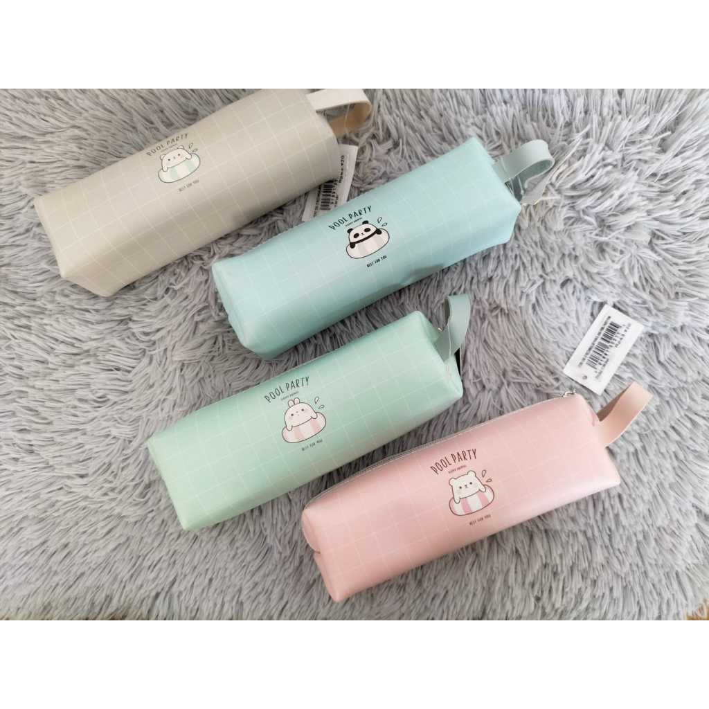 

(FREE PULPEN 1PCS) TEBUS MURAH PENCIL CASE POOL PARTY SERIES / TEMPAT PENSIL MURAH